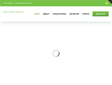 Tablet Screenshot of metroguide.ca